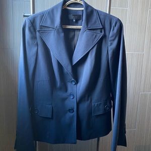 Tobias Suit Jacket blue pinstripe sz 10